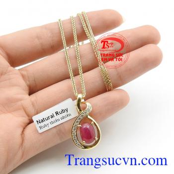 Bộ dây ruby thiên nhiên bình an