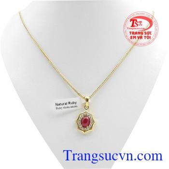 Bộ dây ruby mặt trời size nhỏ