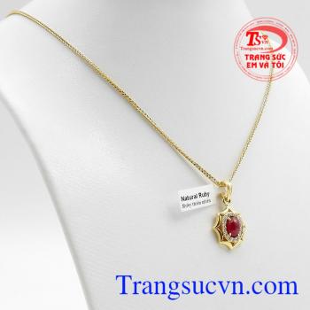 Bộ dây ruby mặt trời size nhỏ