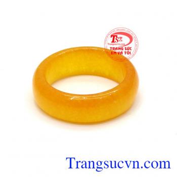 Nhẫn cẩm thạch mệnh kim
