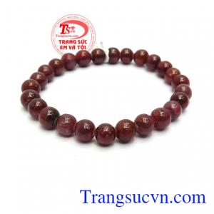 Chuỗi vòng tay ruby thiên nhiên đẹp