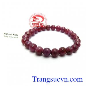 Chuỗi vòng tay ruby đẹp