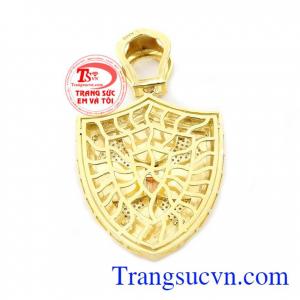 Mặt dây nam khiên vàng 10k