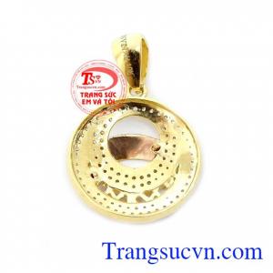 Mặt dây nữ hiện đại vàng 10k