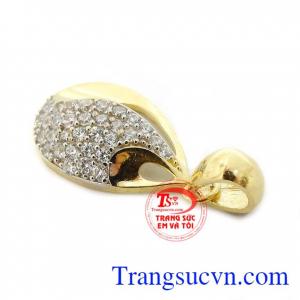 Mặt dây nữ giọt sương mai
