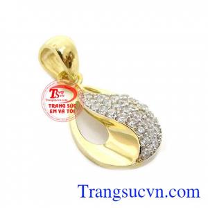 Mặt dây nữ giọt sương mai