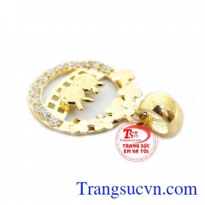 Mặt dây giỏ hoa xinh