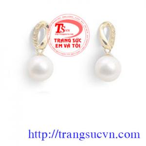 Bông tai ngọc trai