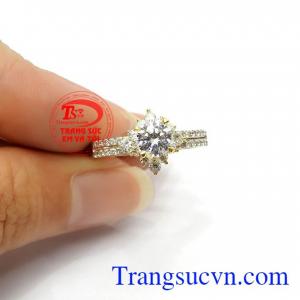 Nhẫn nữ kiêu sa vàng 10k