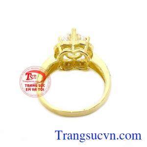 Nhẫn nữ sang trọng vàng 10k