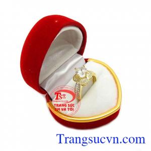 Nhẫn nữ sang trọng vàng 10k