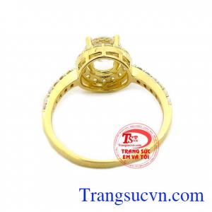 Nhẫn nữ tỏa sáng vàng 10k