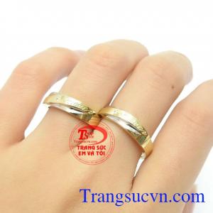 Nhẫn cưới Forever vàng 10k