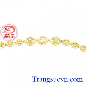 Lắc tay kim tiền may mắn là sản phẩm lắc tay đẹp. 