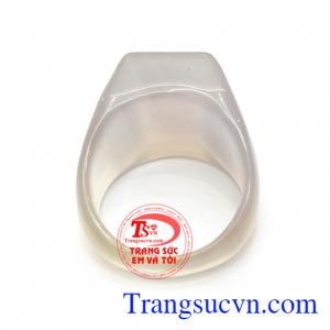 Nhẫn Mã Não Chữ Phúc