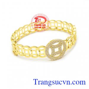 Vòng tay kim tiền may mắn