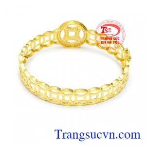 Vòng tay kim tiền may mắn