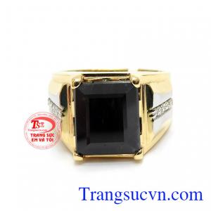 Nhẫn sapphire phái mạnh