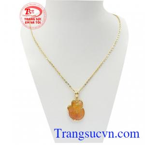 Bộ dây chuyền hồ ly thông minh là bộ dây chuyền hồ ly xinh xắn, đang là xu hướng mới được giới trẻ ưa thích