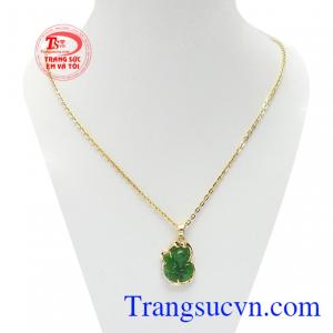 Bộ dây hồ ly ngọc cẩm thạch xanh là sản phẩm đẹp,Bộ dây hồ ly ngọc cẩm thạch xanh