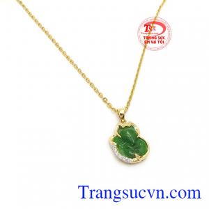 Bộ dây hồ ly ngọc cẩm thạch xanh đẹp, giao hàng nhanh trên toàn quốc,Bộ dây hồ ly ngọc cẩm thạch xanh