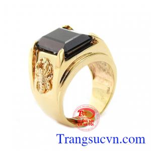 Nhẫn nam sapphire bọ cạp