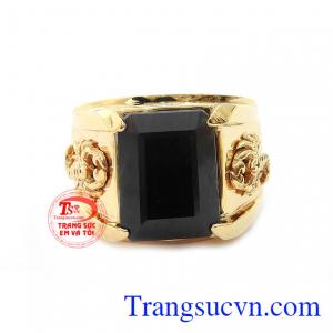 Nhẫn nam sapphire bọ cạp