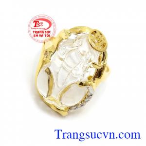Nhẫn Tỳ Hưu Ngậm Tiền Phong Thủy