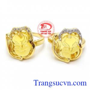 Nhẫn Nữ Hồ Ly Phong Thủy