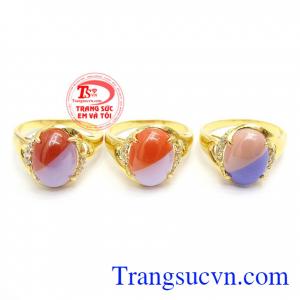 Nhẫn Nữ Vàng Tây Xinh Xắn