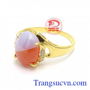 Nhẫn Nữ Vàng Tây Xinh Xắn