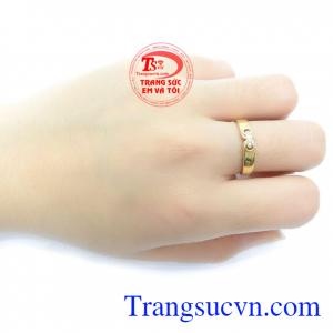 Nhẫn Nữ Vàng Nhỏ Xinh