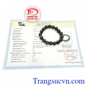 Chuỗi vòng tay saphia sang trọng 12ly