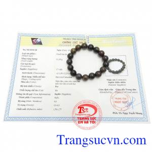 Chuỗi tay saphia thiên nhiên