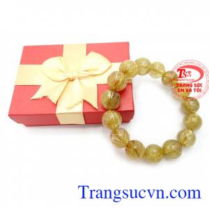 Chuỗi tay thạch anh tóc sang trọng