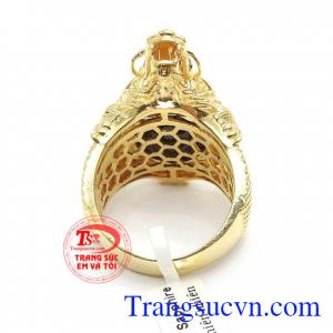 Nhẫn Long Quy Sapphire Sao