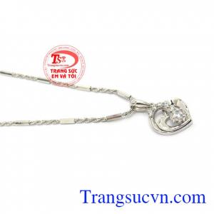 Bộ dây chuyền trái tim đẹp