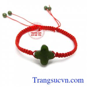 Dây tết cỏ 4 lá may mắn là sản phẩm handmade xinh xắn