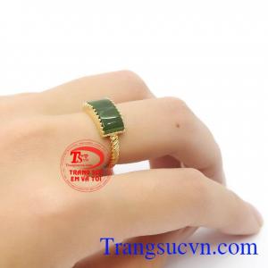 Khi nhẫn được đeo trên tay