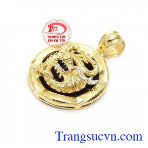 Mặt dây nam rồng vàng sang trọng là sản phẩm mặt dây rồng vàng, sản phẩm chế tác 3D tinh tế, sang trọng