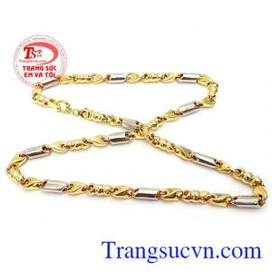 Dây vàng nam sang trọng là sản phẩm sản xuất theo công nghệ mới, sản phẩm dây chuyền nam đẹp, thời trang phong cách cá tính