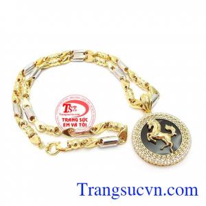 Bộ dây vàng phi mã thời trang, bảo hành 6 tháng, giao hàng nhanh trên toàn quốc