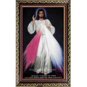 Tranh đá quý CHÚA GIÊ SU CON TÍN THÁCH VÀO CHÚA