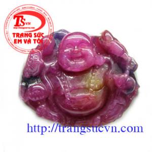 Phật Di Lặc Ruby Thiên nhiên