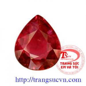 Ruby mặt giọt nước