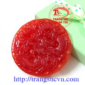 Mặt ngọc rồng Đỏ hộ mệnh mệnh Hỏa
