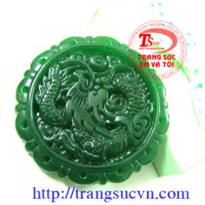 Mặt ngọc bội Rồng Xanh