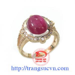 Nhẫn ruby nữ đẹp