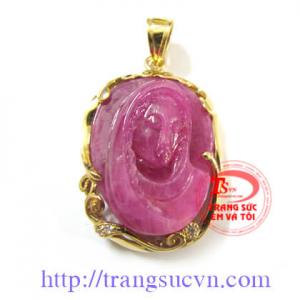 Ruby Mặt Đức Mẹ Sầu Bi