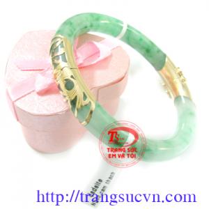 Vòng tay Vàng ngọc jadeite